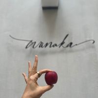 Their collaboration with local apple farm brand Rocket! Pretty tasty apple. They added it to most of their menu items! at Wanaka in Hong Kong Island