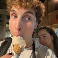 the ice cream was so so good!! had the one with nuts and it was the best i had in italy so far  at Cremeria Garibaldi in Levanto