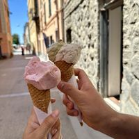   at Cremeria Garibaldi in Levanto