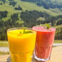 Smoothies at Ellmaualm in Hinterglemm