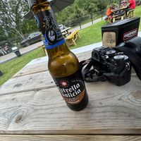 Cerveza   at CuevaLinda Chiringuito in Asturias