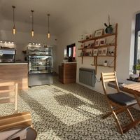 Inside at LanesBrew Coffee Shop in Longford