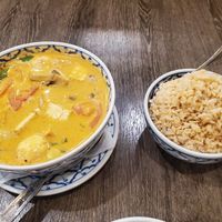 Tom Kha with tofu (brown rice sold separately) at Chili Thai in Tacoma