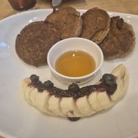 Pancakes at Nature's Soul Kitchen in New Delhi