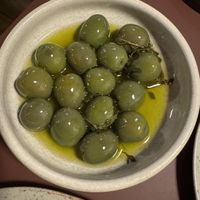 Table olives  at Theo in Copenhagen