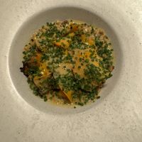 Main: pickled artichoke and tomato, pumpkin, pine nut, miso sauce 😍  at Theo in Copenhagen