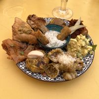 Vegan plate  at Annie's Vegan Food and Bar - Pop-up in Rhodes