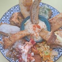 Vegan platter at Annie's Vegan Food and Bar - Pop-up in Rhodes