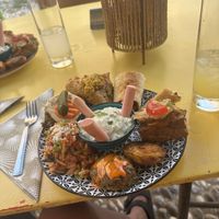 Mixed platter  at Annie's Vegan Food and Bar - Pop-up in Rhodes