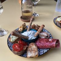 Vegan surprise platter  at Annie's Vegan Food and Bar - Pop-up in Rhodes