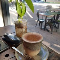 Coffee Chai Latte at Sweet Bones Bakery Cafe in Scullin