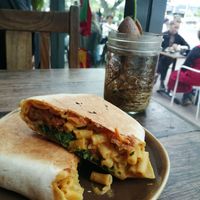 Mac and cheese wrap - $18.50 at Sweet Bones Bakery Cafe in Scullin
