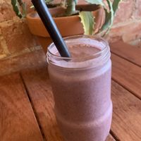 Cherry bomb smoothie  at Scullin Sweet Bones in Scullin