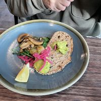 Smashed Avo  at Sweet Bones Bakery Cafe in Scullin