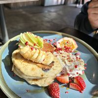 Blueberry Pancakes  at Sweet Bones Bakery Cafe in Scullin