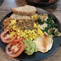 Big breakfast at Scullin Sweet Bones in Scullin