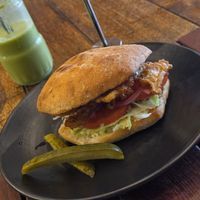 Po-boy at Scullin Sweet Bones in Scullin