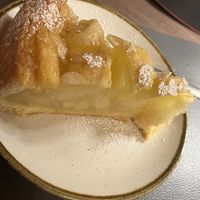 Vegan apple piee  at Urban Coffee Lab in Bolzano