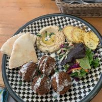 Farafel plate at Ta-im in Tokyo