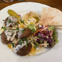 Falafel lunch plate  at Ta-im in Tokyo