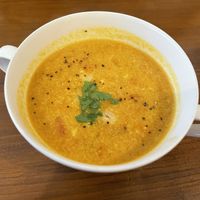 Lentil soup   at Ta-im in Tokyo