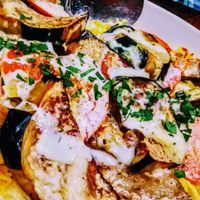 Seitan and rice gratin at Ta-im in Tokyo