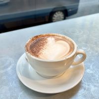 Oat mochaa  at Fruitmarket Cafe in Edinburgh