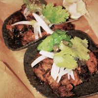 Tacos al pastor  at Duro De Matar in Lisbon