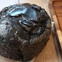 Black sesami roll at Meraki in Grenoble