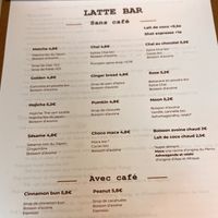 Menu 5  at Meraki in Grenoble