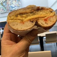 Vegan sandwich  at Tompkins Square Bagels in New York City