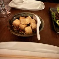 Tofu starter  at Oka in London