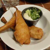 Artichoke fritters. at Rosetta's in Stockholm