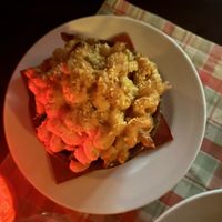 Best ever Mac’n’cheese with jalapeños   at Rosetta's in Stockholm