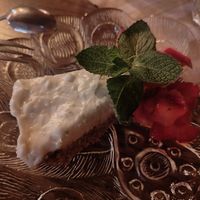 Key lime pie at Rosetta's in Stockholm