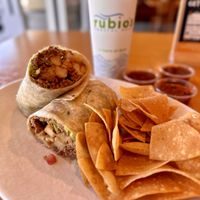 California Burrito with Impossible Protein   at Rubio's Coastal Grill in Torrance
