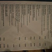 Variety of optiona at Royal Garden Juice Bar in Budva
