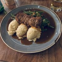 The schnitzel    at Schnitzelei Mitte in Berlin
