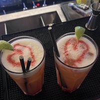 Coco rise cocktail   at Four Quarters Elephant Park in South East London