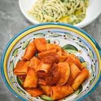 Rigatoni at Marisi in La Jolla