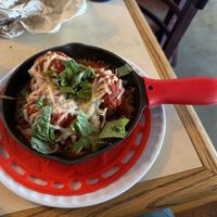 Vegan Meatballs  at Noble Pie Parlor Midtown in Reno