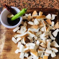 Chutney de coco   at Marwari Indian Food in Tepoztlan