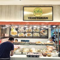 Stall front at E Veg Vegetarian -  益素食 - Pioneer Mall in West Singapore