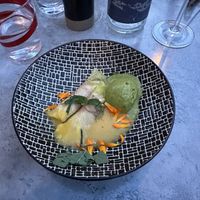 Desert  at Restaurant l'Agastache in Volnay