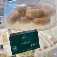 Vegan donuts.   at JTR - French Bakery in Santorini