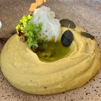 Fava.  at Oia Gefsis in Oia