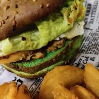 Burger vegano at Clem Pub Birreria in Bormio