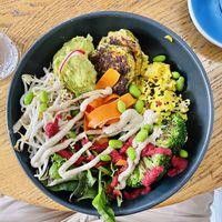 Fritter bowl   at Postal Service in Auckland