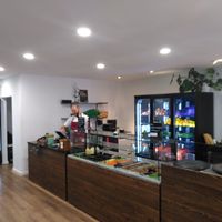 Inside at sour kitchen in Hamburg