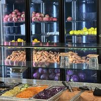 Theke mit Kühlschrank  at sour kitchen in Hamburg